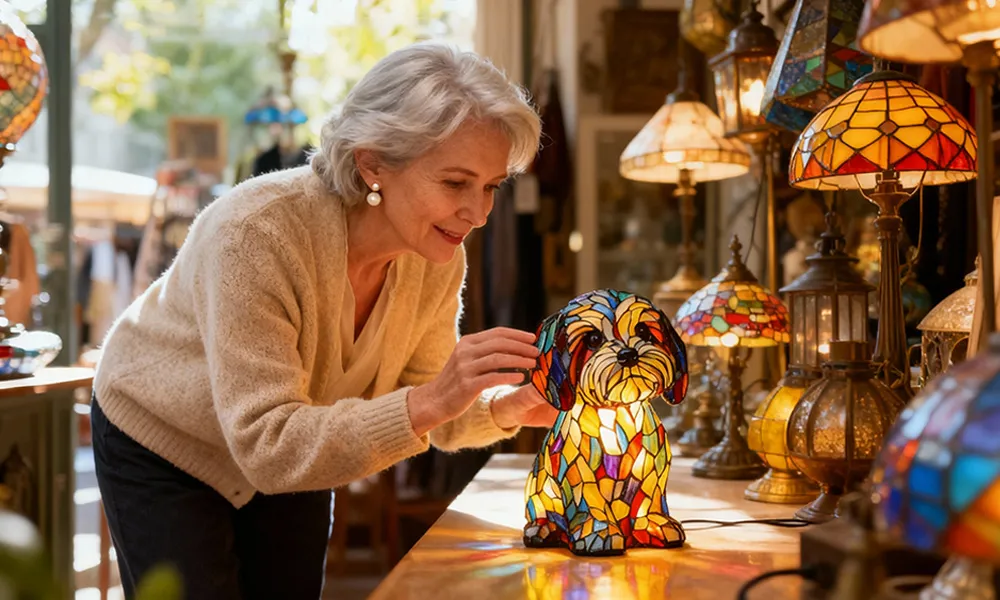 SheremArt Rainbow Pup lifestyle